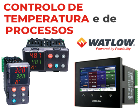 Controlo de temperatura e de processos