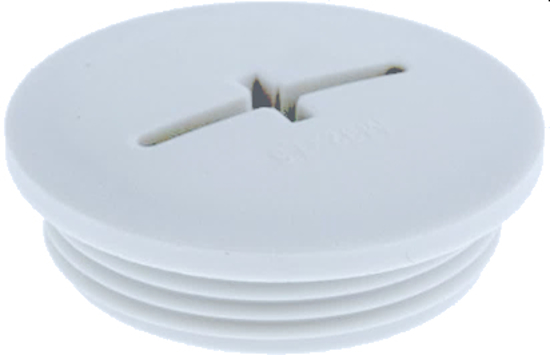 Picture of Obturador em Nylon com rosca M 20 cinzento