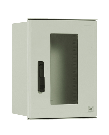 Picture of Armário Poliéster MIP-44 c/porta transparente e fechadura