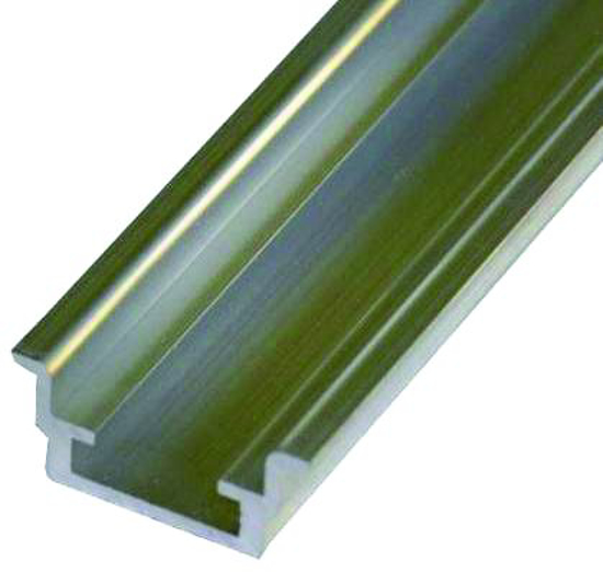 Picture of Perfil metálico simétrico Liso em alumínio 2000x35x15mm