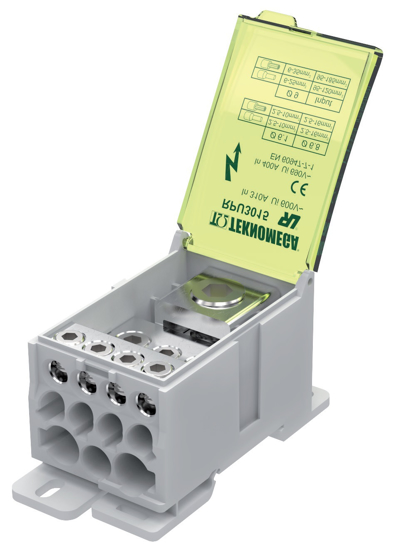 Picture of Bloco repartidor modular compacto 1P 400A 12x furos