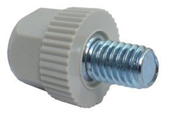 Picture of Porca plástica com espigão roscado M6 50unid