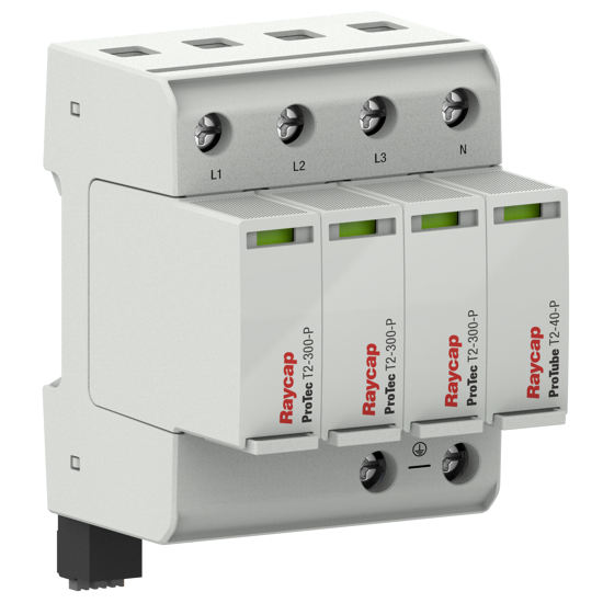 Picture of Descarregador sobretensões 240Vac c/ sinaliz. 3+1-R