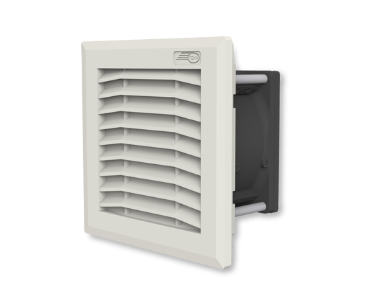 Picture of Ventilador com Grelha + Filtro 44m³/h 24Vdc 