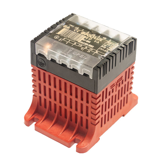 Picture of Transformador monofásico 230-400-460V/12-24V 315VA Enresinado