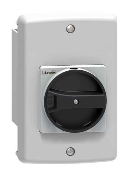 Picture of Caixa encastrável IP65 com 87mm de largura, com manípulo PT e espelho CZ