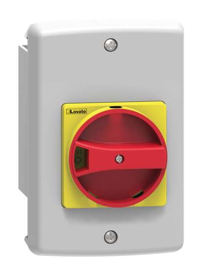 Picture of Caixa encastrável IP65 com 87mm de largura, com manípulo VM e espelho AM