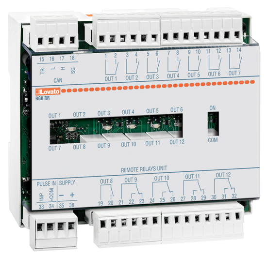 Picture of Unidade Remota assinalar estado e alarmes 12S a relé 1 entrada impulsos