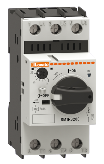 Picture of Disjuntor-motor termo-magnético regulável de 0,16-0,25A, Icu 100KA/400V