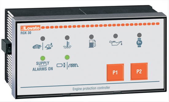 Picture of Controlo e proteção p/motor diesel 4E/3S + display 12/24Vdc
