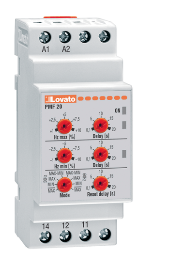 Picture of Relé mín Hz + máx Hz 1F+N, 1CO, 380-415V~