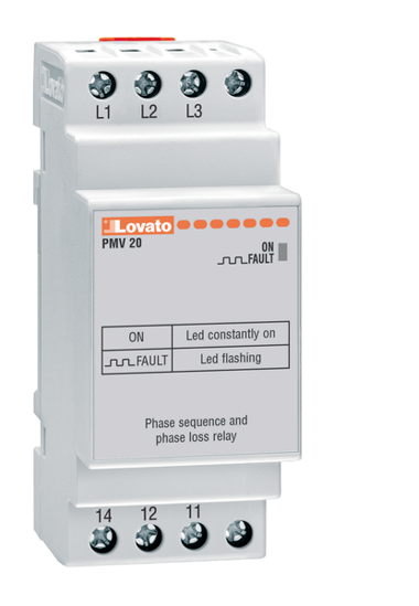 Picture of Relé seq + falta de fase 3F, 1CO, 100-240V~