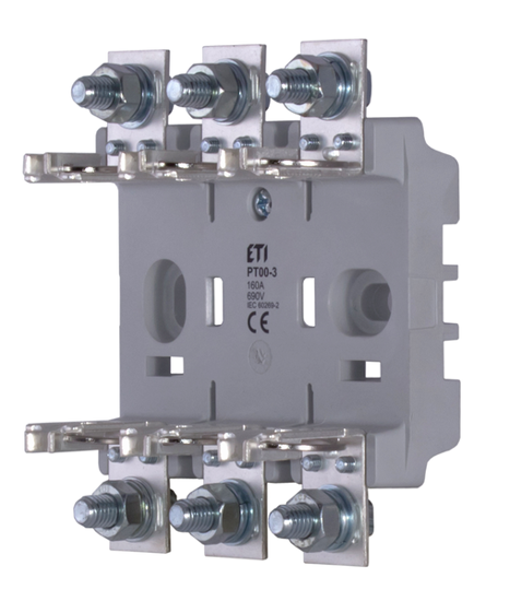 Picture of Base de fusível NH-00 160A 3P M8-P 