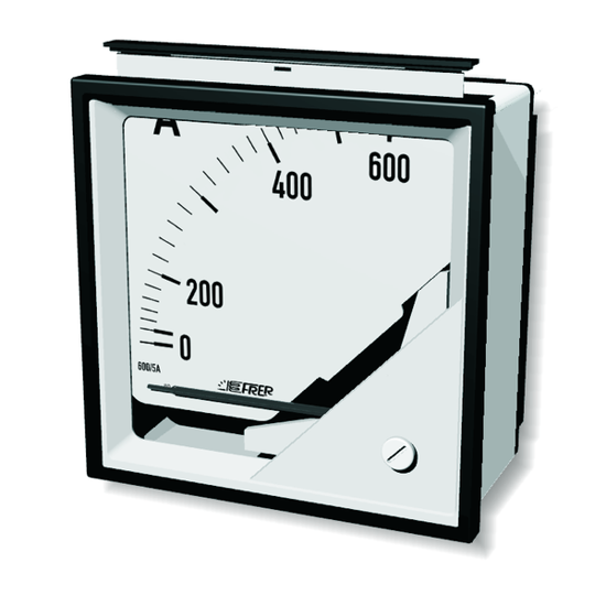 Picture of Amperímetro 72x72 p/ T´I /5A 2In