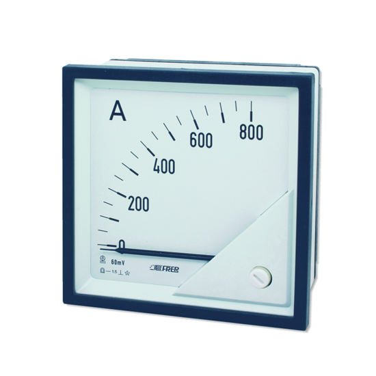 Picture of Amperímetro 72x72 (0-1A...0-15KV)/60mv