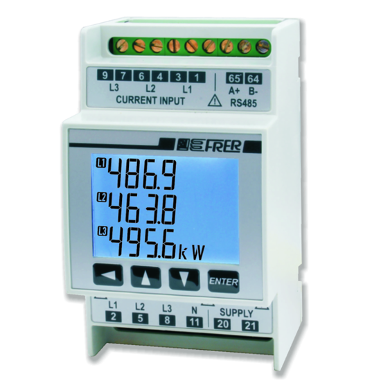 Picture of Analisador Rede Q52D3 125A 400V aux80-260Vdc lig TI triplo alarme