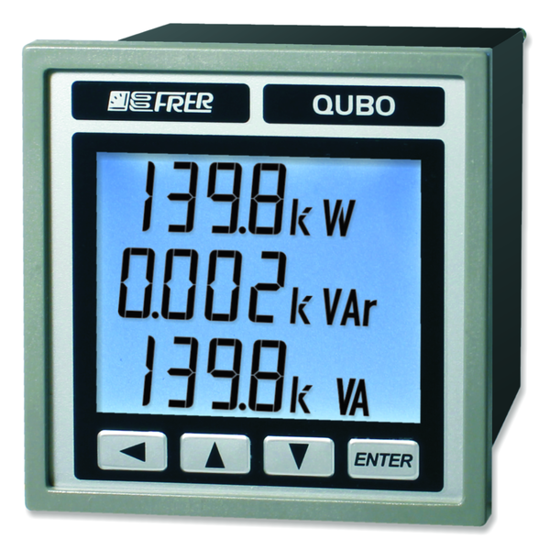 Picture of Analisador de rede trifásico 5A 400V Aux.20-60Vac/dc p/THDv+THDi