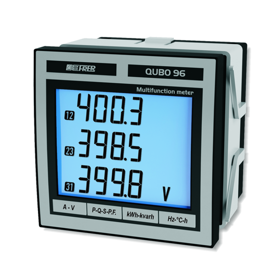 Picture of Multímetro digital trifásico 5A Aux. 230Vac RS-485