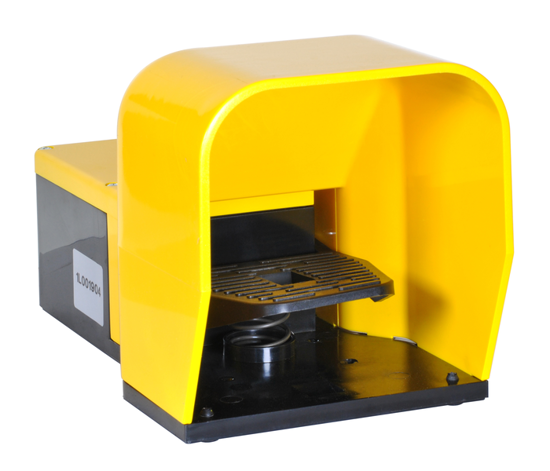 Picture of Interruptor de pedal actuação livre 1NA+1NF ruptura lenta coberto