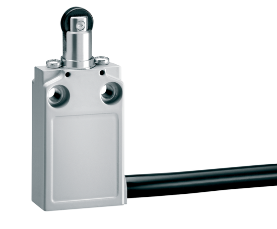 Picture of Fim-de-curso metálico 1NA+1NF ruptura brusca rolete plástico