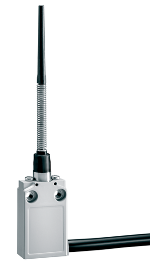 Picture of Fim-de-curso metálico 1NA+1NF ruptura brusca vareta semi-rígida omnidirecional