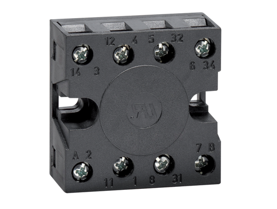 Picture of Base octal p/ montagem encastrada e ligações por trás