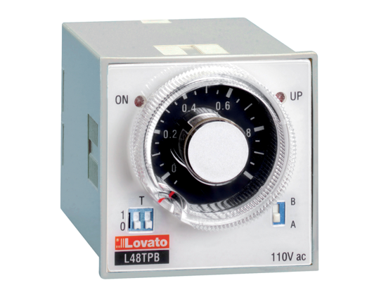 Picture of Relé temporizado "atraso à operação" 2CO, 0.05s-10min, 24V≅