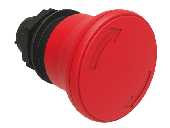 Picture of Botão retentivo cogumelo Ø40VM(rodar>desencravar)