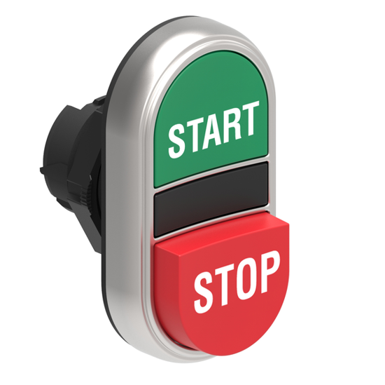 Picture of Botão de pressão duplo à face/saliente START-STOP BR/PT