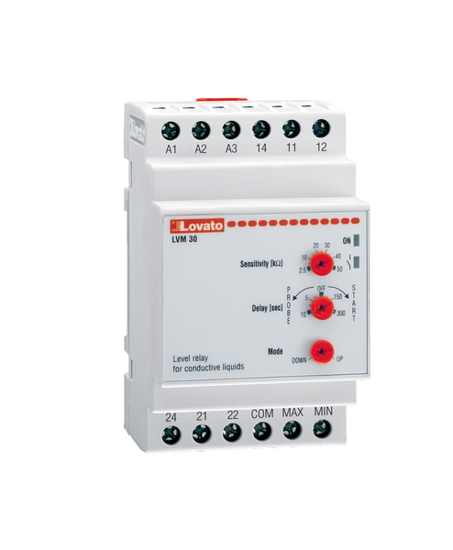 Picture of Relé modular de controlo de esvaziamento/enchimento, 2CO, 24/220-240V~
