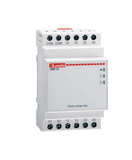 Picture of Relé modular de alternância de 2 saídas + reforço da 2ª saída, 2NA, 220-240V~