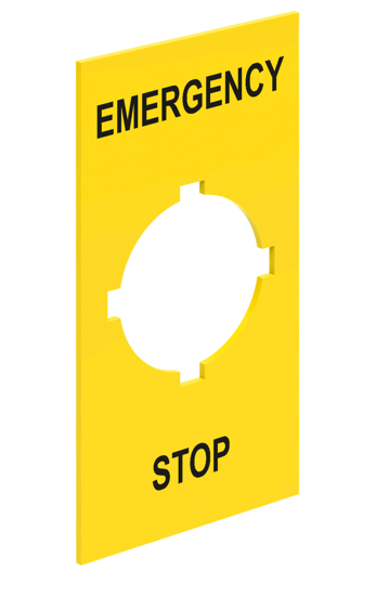 Picture of Etiqueta Auto-adesiva Emergência 34,5x65mm Ø60mm