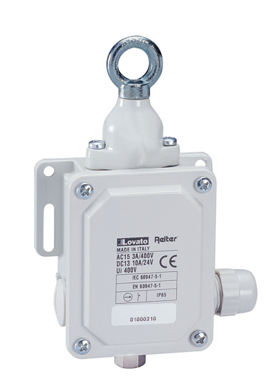 Picture of Fim-de-curso metálico 2NA+2NF IP65 ação instantânea 120N argola