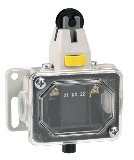 Picture of Fim-de-curso metálico 1NF IP40 êmbolo+rodízio plástico 