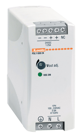 Picture of Fonte de alimentação monofásica 100-240V~ / 48V=, 1,25A-60W