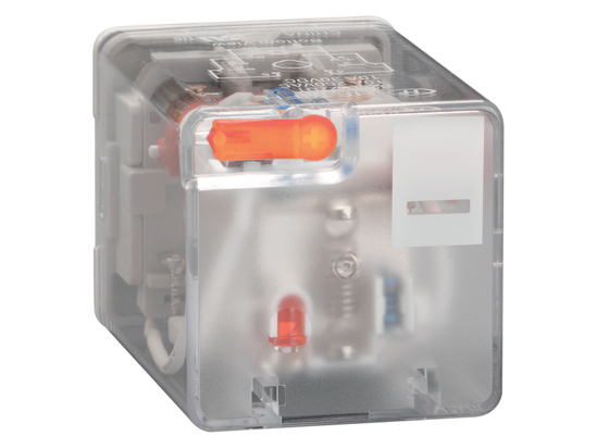 Picture of Relé industrial de 11 pinos com led e atuador mecânico, 3CO-10A, 110-120V~