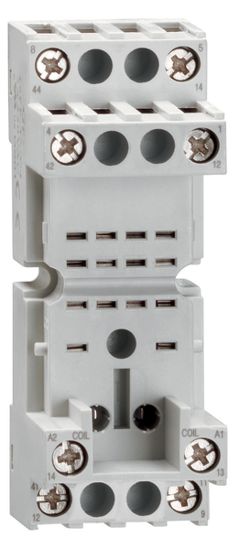 Picture of Base para relés 2CO e montagem em calha DIN 35mm, com bornes aperto por parafusos