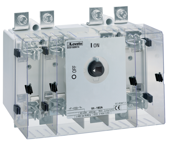 Picture of Interruptor seccionador de fusíveis A4 4P 160A 