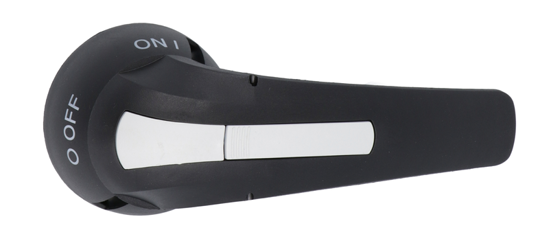 Picture of Punho de manobra direto Preto L=143mm