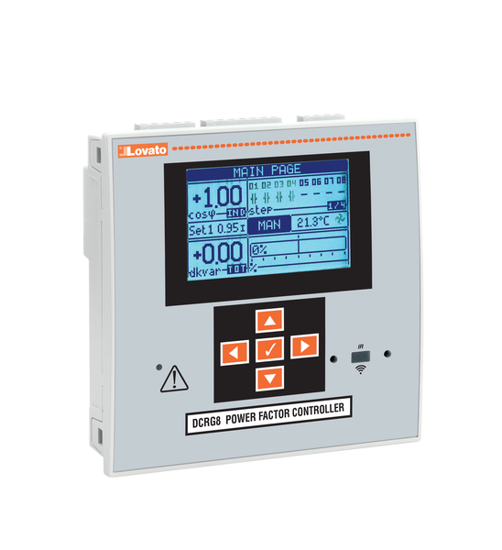 Picture of Relé Varimétrico digital 8 escalões expansível 100-240V saídas a relé