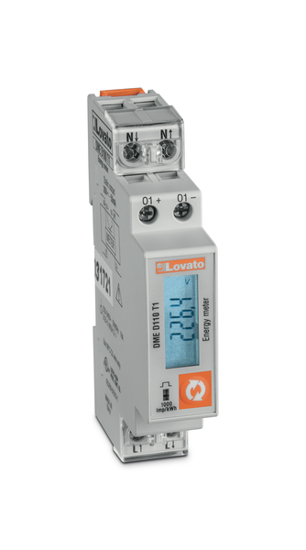 Picture of Contador de kWh+kVArh digital 1F+N, leitura direta até 40A, 110-120V~ ( saída program.)