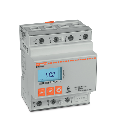 Picture of Contador de KWh+KVArh multileitura 3F+N, leitura direta até 80A, 380-415V~, com porta M-BUS