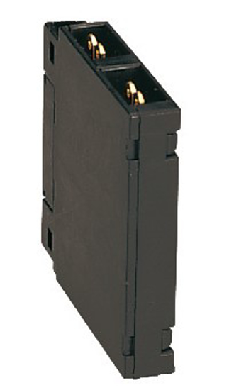 Picture of Bloco contactos auxiliares fast-on 1OF (inversor) montagem lateral