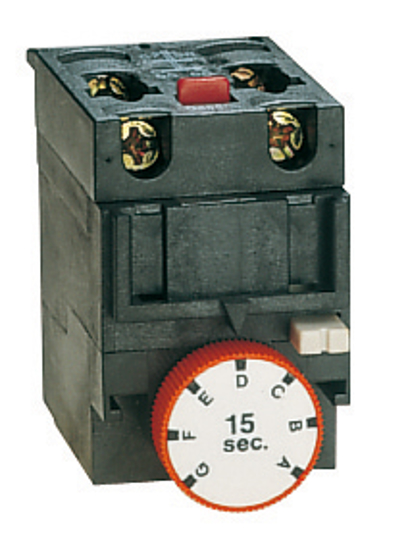Picture of Bloco temporizado à desoperação 1NA+1NF 0-15 seg