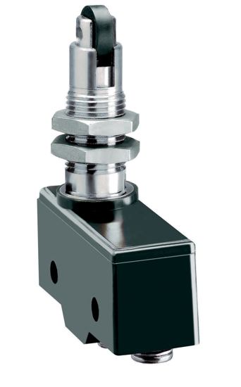 Picture of Microinterruptor de êmbolo+rodízio longitudinal terminais de aperto parafusos
