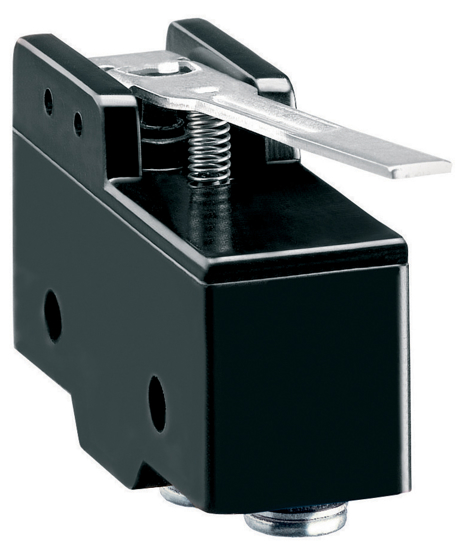 Picture of Microinterruptor de alavanca metálica plana 68mm terminais de soldar
