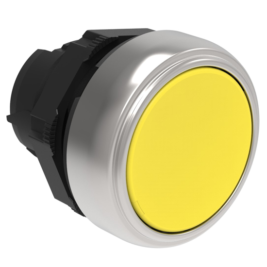 Picture of Botão de pressão à face Amarelo