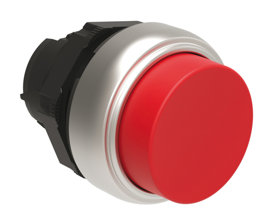 Picture of Botão de pressão saliente Vermelho