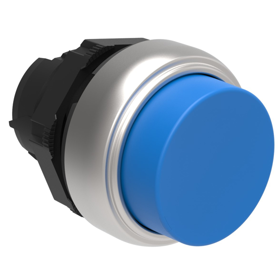 Picture of Botão de pressão saliente Azul