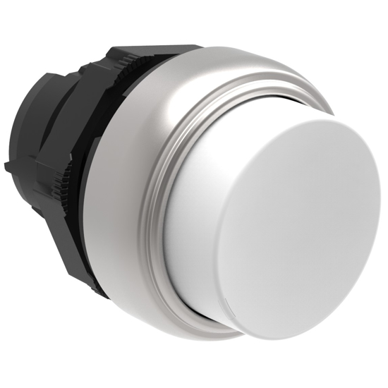 Picture of Botão de pressão saliente Branco